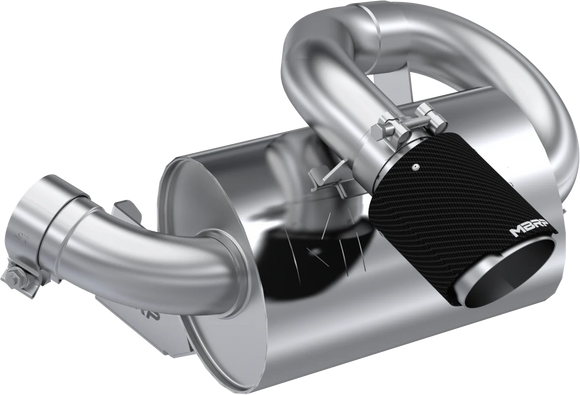 MBRP 21-22 Can-Am Commander 1000R Slip On Exhaust Center Exit - Performance Series