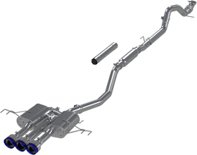 MBRP 2024+ Acura Integra Type-R T304 SS 3in Cat-Back Triple Center Outlet Exhaust w/Burnt Tips