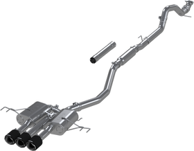 MBRP 2024+ Acura Integra Type-S Armor Pro 3in Active Profile Catback Exhaust - Carbon Fiber Tips