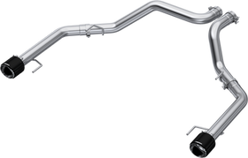 MBRP 2021+ Ford F-150 Raptor Axle-Back Dual Rear Exit T304 Performance Exhuast System