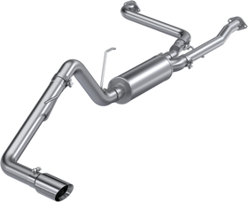 MBRP 22-23 Nissan Frontier 3.8L 3in Tip 3in Cat Back Single Side Exit  Street Profile - T304