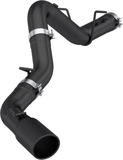 MBRP 2020+ GMC/Chevy 2500/3500 6.6L Duramax 4in Mand Bent Tubing Pro-Ser Cat Back Single Side - Blk
