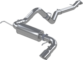 MBRP 2021+ Ford Bronco 2.3L/2.7L EcoBoost 3in Aluminized Steel Catback Exhaust