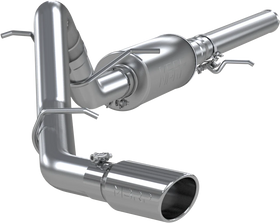 MBRP 14 Chevy/GMC 1500 Silverado/Sierra 4.3L V6/5.3L V8 Single Side Exit T409 3in Cat Back Exhaust