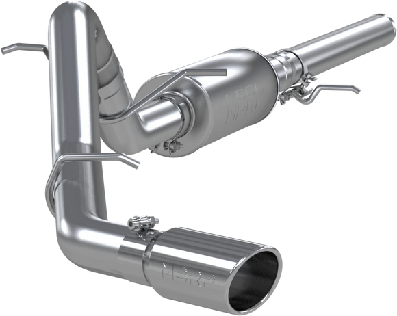MBRP 14 Chevy/GMC 1500 Silverado/Sierra 4.3L V6/5.3L V8 Single Side Exit T409 3in Cat Back Exhaust