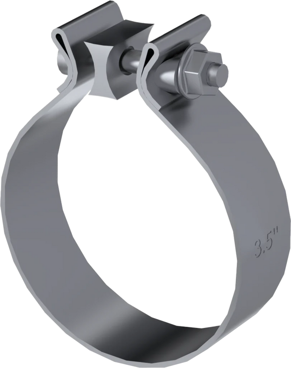 MBRP Universal 3.5in Band Clamp - Aluminized (NO DROPSHIP)