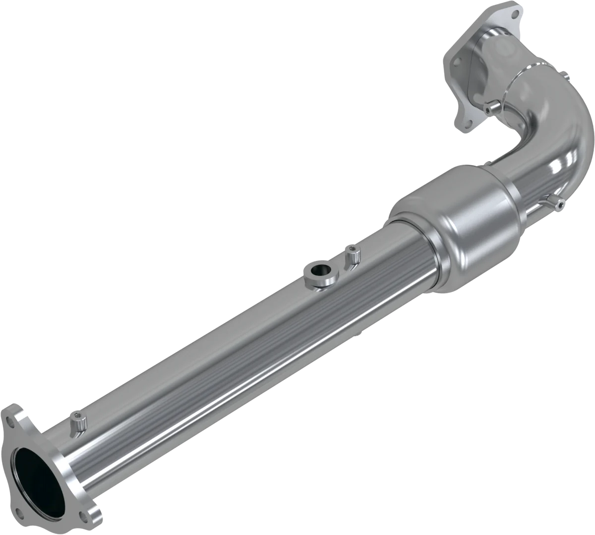 MBRP 16-21 Polaris RZR XP Turbo / 18-21 RZR XP S / 22 RZR R 2.5in Direct Bolt-On Front Pipe
