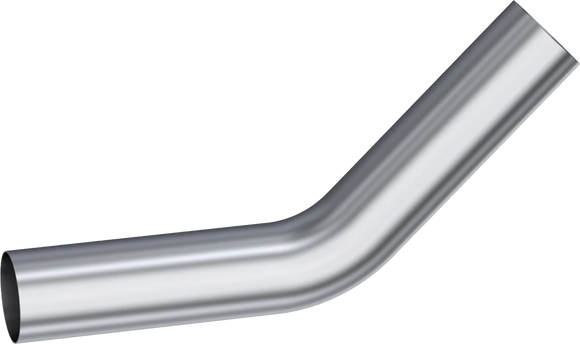 MBRP Universal 4in - 45 Deg Bend 12in Legs Aluminized Steel