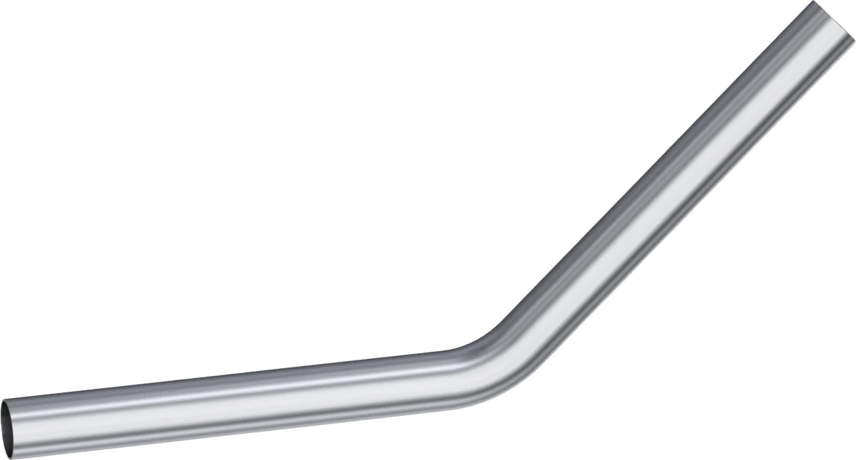 MBRP Universal 1.5in - 45 Deg Bend 12in Legs Aluminized Steel