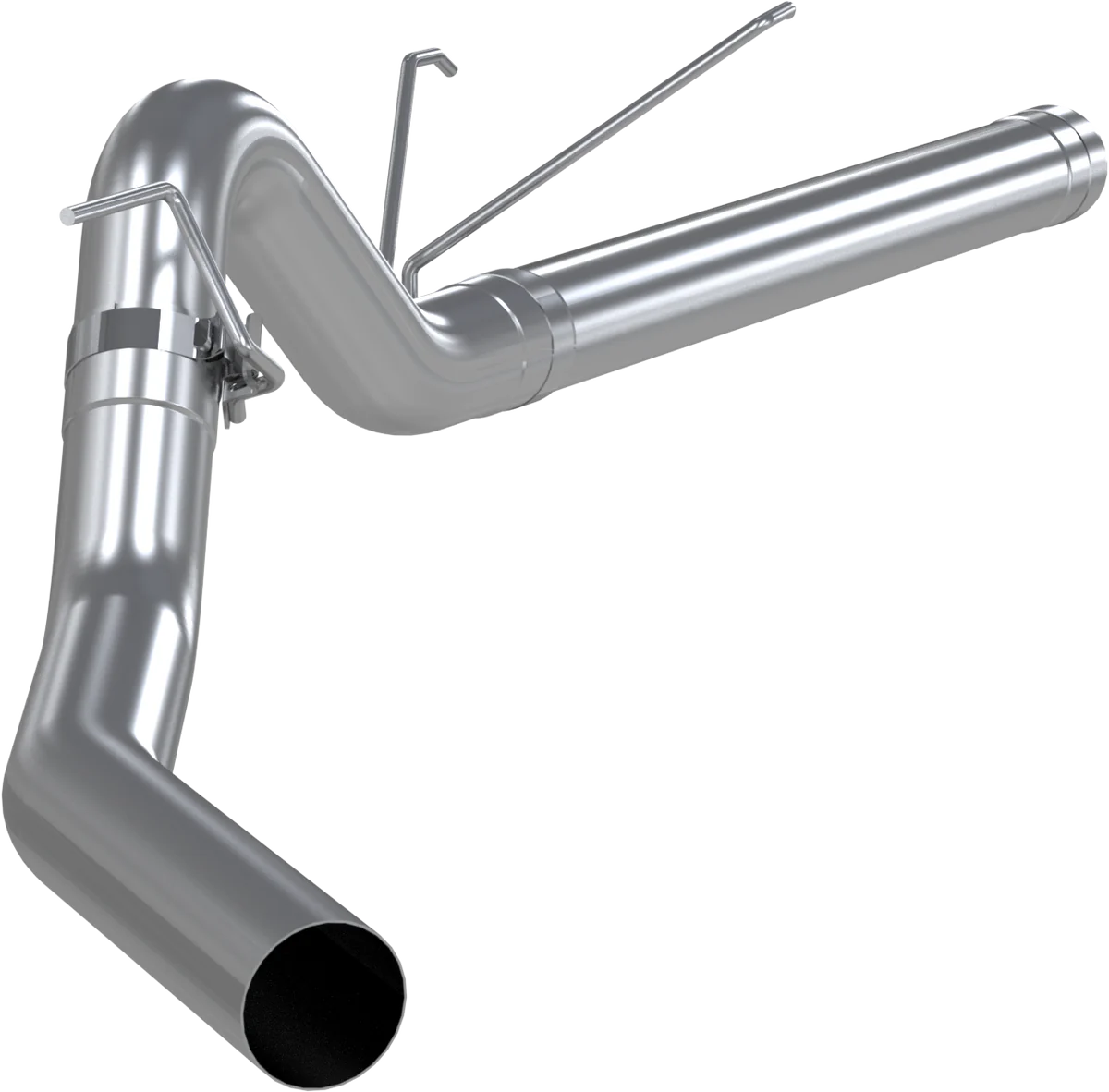 MBRP 07-12 Dodge RAM 2500 / 3500 Cummins 6.7L 4in Filter Back Single Side Exit - No Muffler
