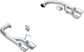 MBRP 2024+ Mustang GT 5.0L Aluminized Steel 2.5in Axle-Back Exhaust w/ Dual-Rear Quad Exhaust Tips