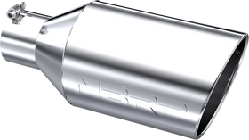 MBRP Universal Tip 8in O.D. Rolled End 4in inlet 18in length T304