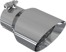 MBRP Universal Tip 4.5in O.D. Dual Wall Angled 3in inlet 8in length T304-1