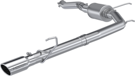 MBRP 2022+ Ford Maverick Aluminized Steel 4in OD Tip Single Side Exit 3in Cat Back Exhaust
