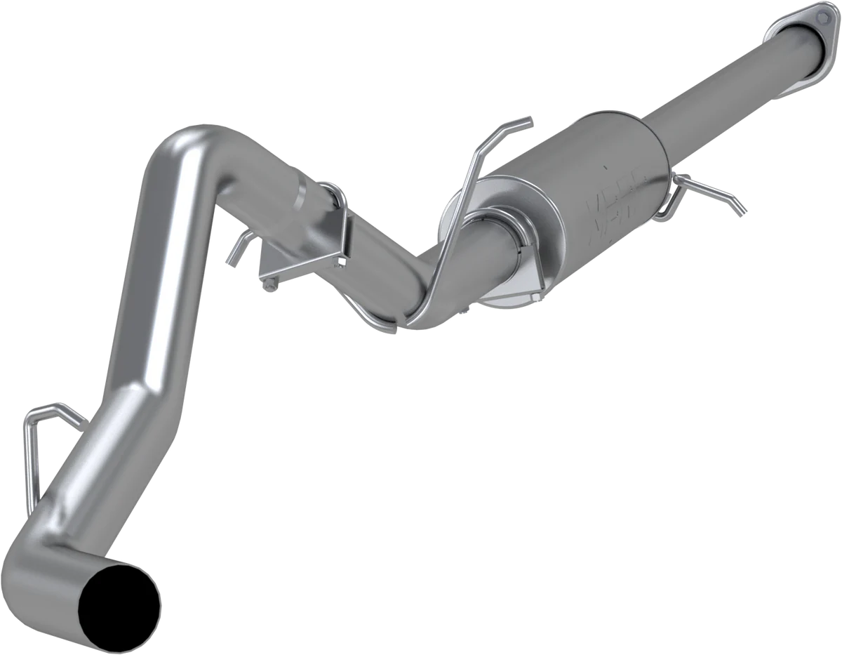 MBRP 2007-2008 Chev/GMC 1500 CC EC 6ft6in bed 4.8/5.3L 3in Cat Back Single Side AL P Series Exhaust
