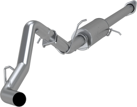 MBRP 2007-2008 Chev/GMC 1500 CC EC 6ft6in bed 4.8/5.3L 3in Cat Back Single Side AL P Series Exhaust