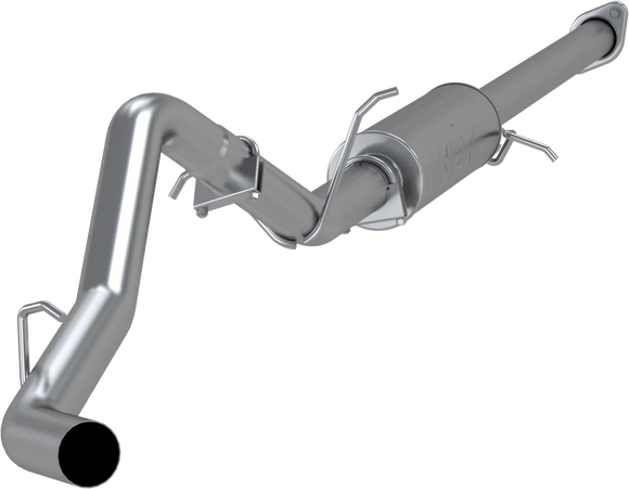MBRP 2007-2008 Chev/GMC 1500 CC EC 6ft6in bed 4.8/5.3L 3in Cat Back Single Side AL P Series Exhaust