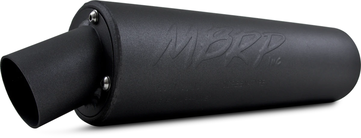 MBRP Universal Utility Muffler - Black