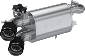 MBRP 20-22 Polaris RZR Pro XP 2.5in Slip-On Active Exhaust Dual Out