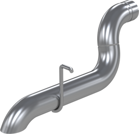 MBRP 2020 JEEP Wrangler JL EcoDiesel XP Series 3in Filter Back, Rear Turn Down