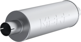 MBRP Universal Muffler 2.5in Inlet/Outlet 26in Length T409 SS