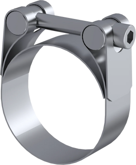 MBRP Universal 1.875in Barrel Band Clamp - Stainless