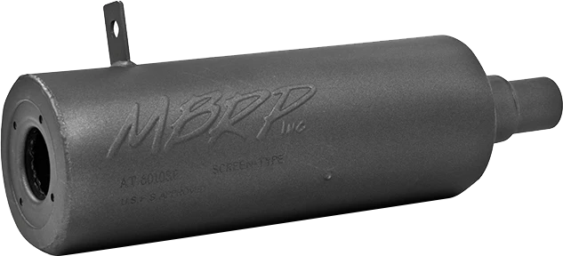 MBRP 2002 Arctic Cat 375/400/500 Slip-On Combo Exhaust w/Utility Muffler - Black