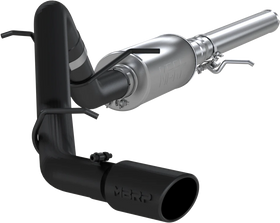 MBRP 14-17 Chevrolet Silverado 1500 4.3/5.3L 3in Cat Back Single Side Exit Black Exhaust