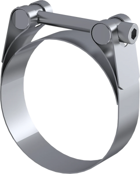 MBRP Universal 2.5in Barrel Band Clamp - Stainless