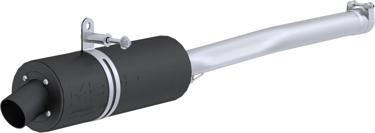 MBRP 09-12 Can-Am Outlander MAX 500/650/800 Slip-On Exhaust System w/Performance Muffler