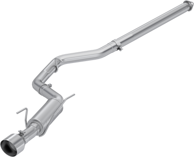 MBRP 2022 Subaru WRX 2.4L 3in Cat Back 5in OD Single Exit - Aluminized Steel
