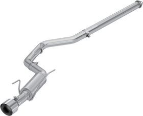 MBRP 2022 Subaru WRX 2.4L 3in Cat Back 5in OD Single Exit - Aluminized Steel