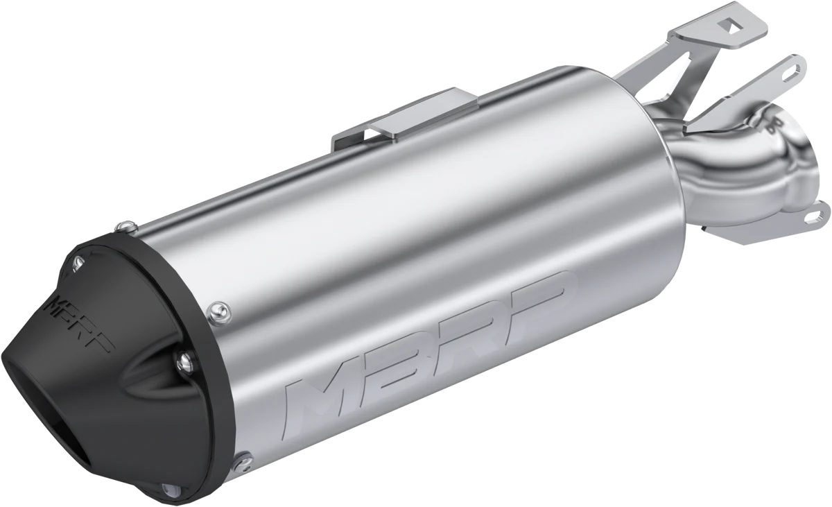 MBRP 2015 Polaris Hawkeye 325/Sportsman ETX 5in Single Slip-On Performance Series Exhaust
