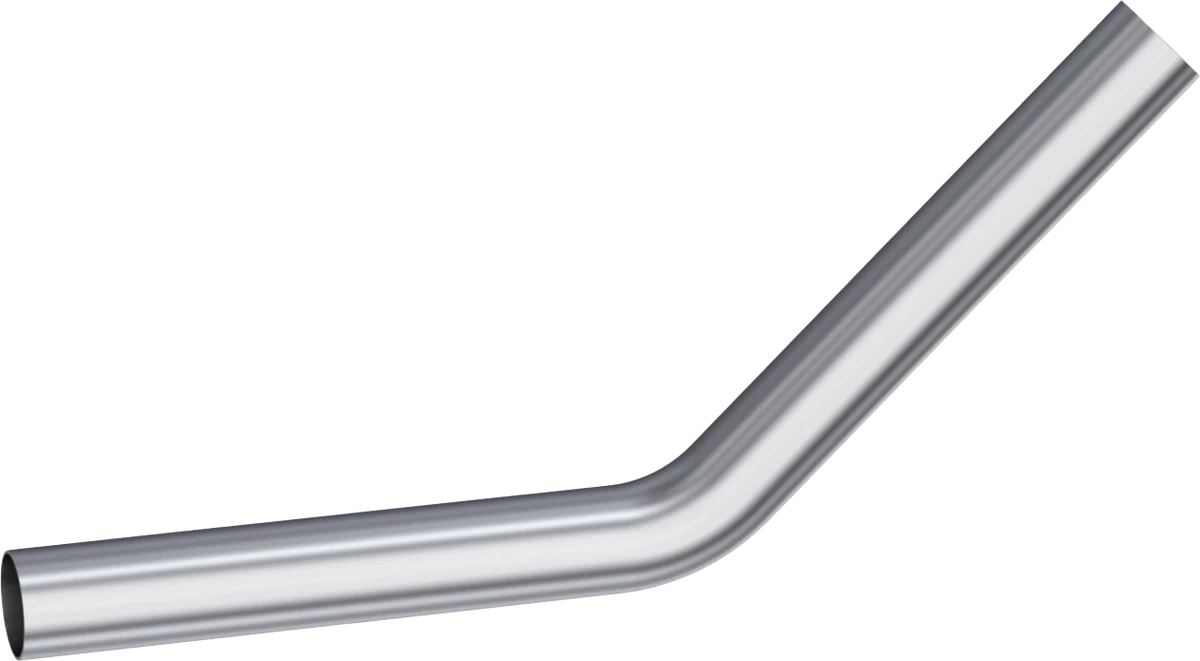 MBRP Universal Mandrel 2in - 45 Deg Bend 12in Legs Aluminized Steel