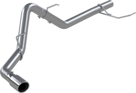 MBRP 2021+ Ford F-150 Powerboost Hybrid 3in Single Side Exit - Aluminized Steel