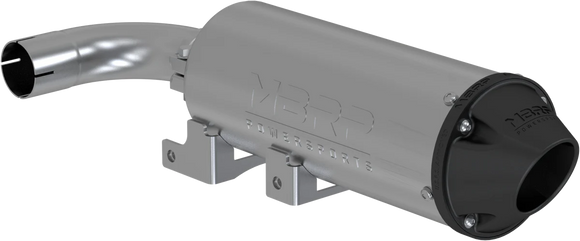 MBRP 16-19 Yamaha YXZ 1000R 5in. Single Slip-On Performance Series Exhaust