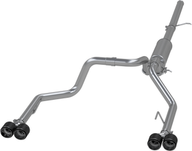 MBRP 19-21 Chevrolet Silverado 1500 5.3L 3in Cat Back w/ 2.5in OD Carbon Fiber Tips - T304