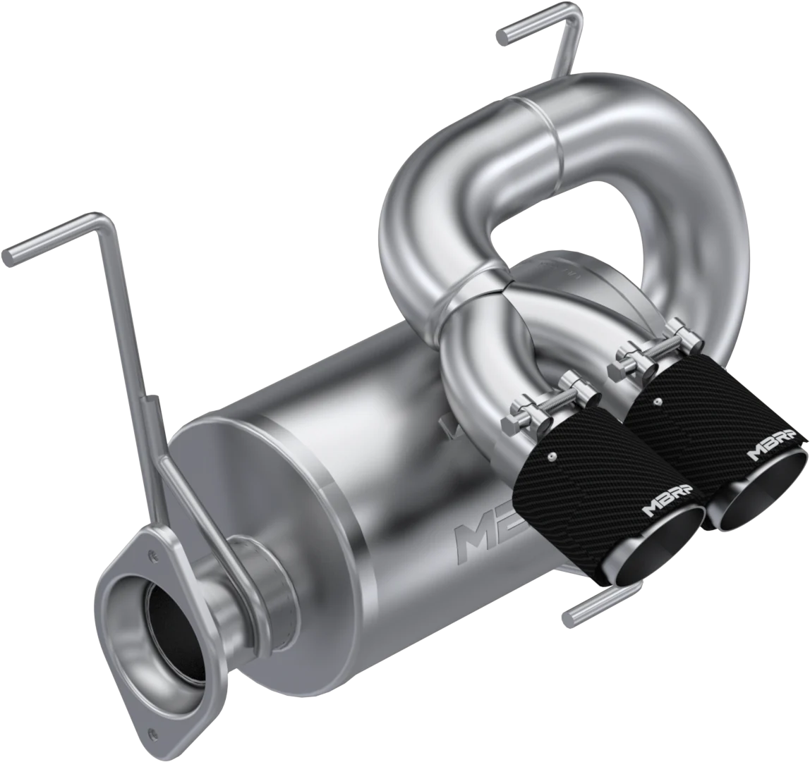 MBRP 22-23 Polaris RZR Pro R Single Slip-on Dual Outlet Performance Series