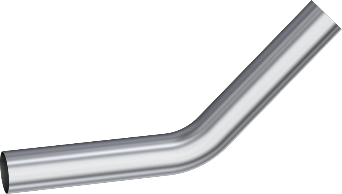 MBRP Universal 3.5in - 45 Deg Bend 12in Legs Aluminized Steel