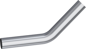 MBRP Universal 3.5in - 45 Deg Bend 12in Legs Aluminized Steel