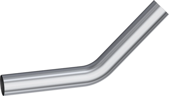 MBRP Universal 3.5in - 45 Deg Bend 12in Legs Aluminized Steel