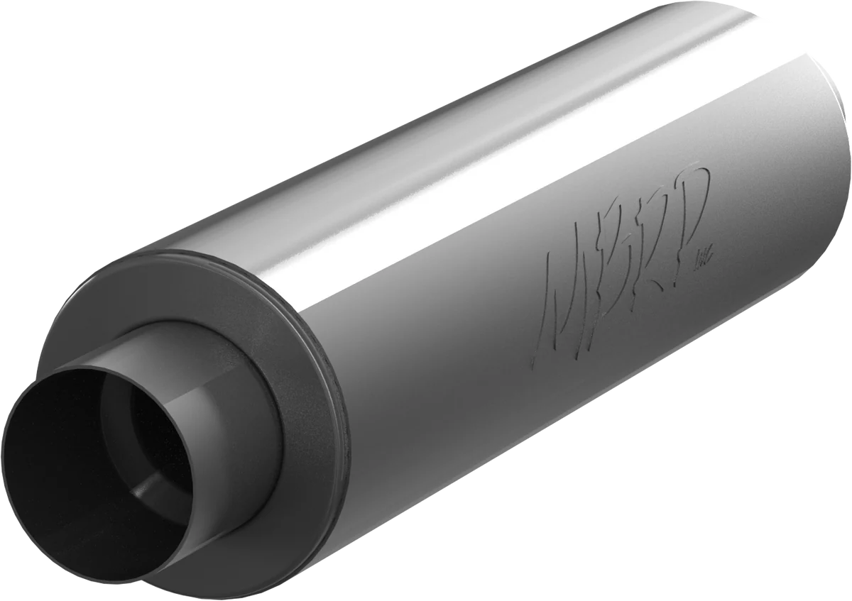 MBRP Universal 5in ID Inlet/Outlet 31in Single Muffler Aluminum