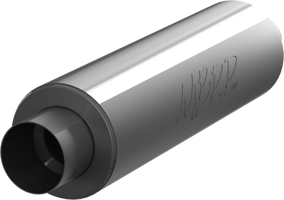 MBRP Universal 5in ID Inlet/Outlet 31in Single Muffler Aluminum