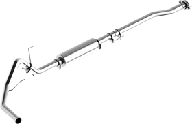 MBRP 2011-2014 Ford F150 V6 EcoBoost 3in Cat Back Single Side AL P Series Exhaust