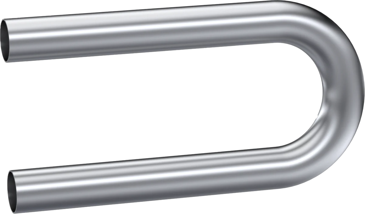 MBRP Universal 1.75in - 180 Deg Bend 12in Legs Aluminized Steel