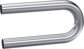 MBRP Universal 1.75in - 180 Deg Bend 12in Legs Aluminized Steel