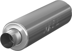 MBRP Universal 3in ID Inlet/Outlet 26in Single Chambered Muffler Aluminum