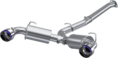 MBRP 13-16 Subaru BRZ 2.0L/ 2.4L 3in Dual Split Rear Cat Back w/Burnt End Tips- T304