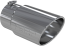 MBRP Universal Tip 6 O.D. Angled Rolled End 5 inlet 12 length-1
