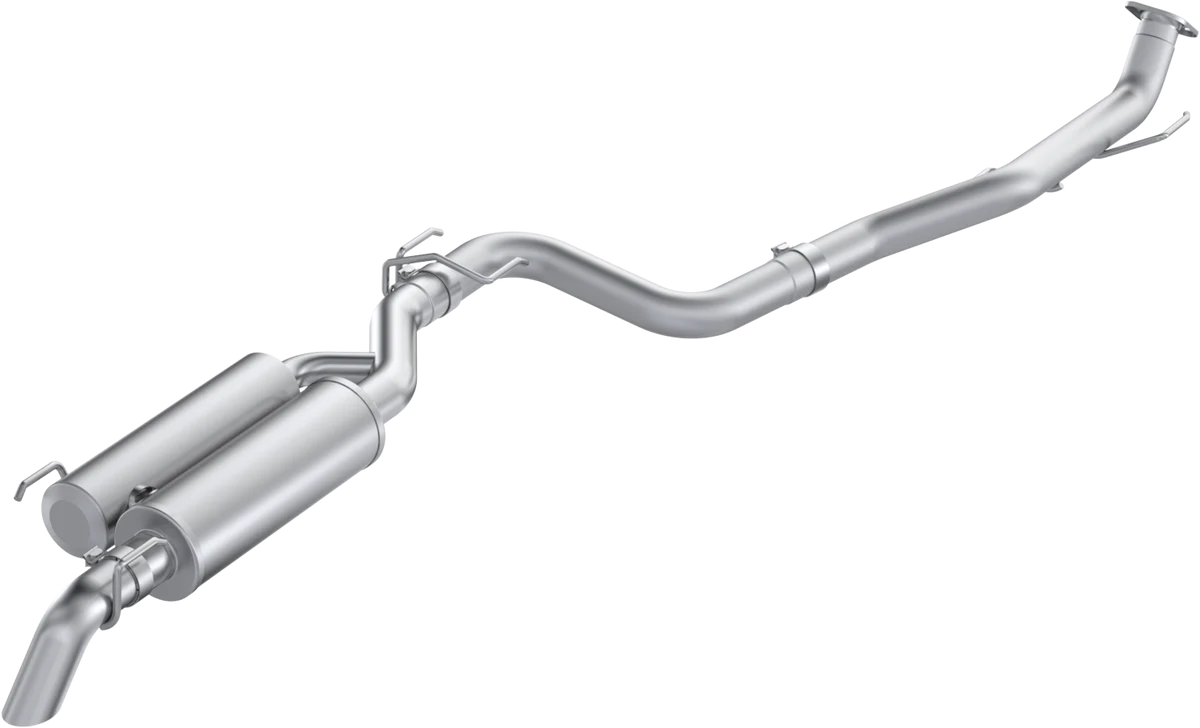 MBRP 2024+ Toyota Tacoma 3in Catback Pre-Axle Turndown Exhaust System - T304